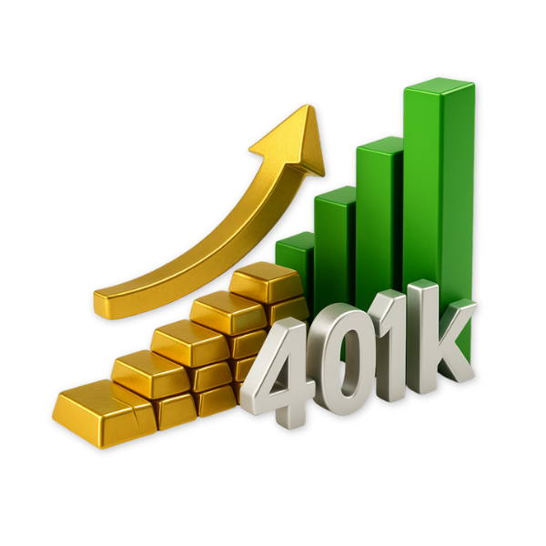 comparison of gold ira and 401k