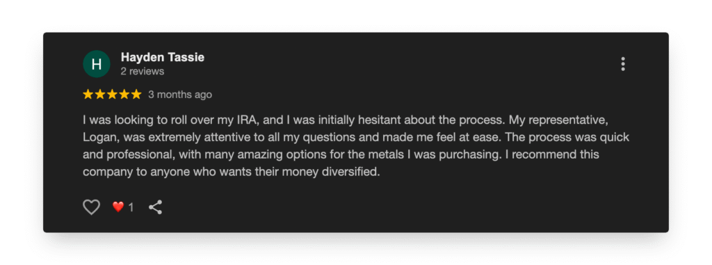 one of many positive GoldenCrest Metals reviews
